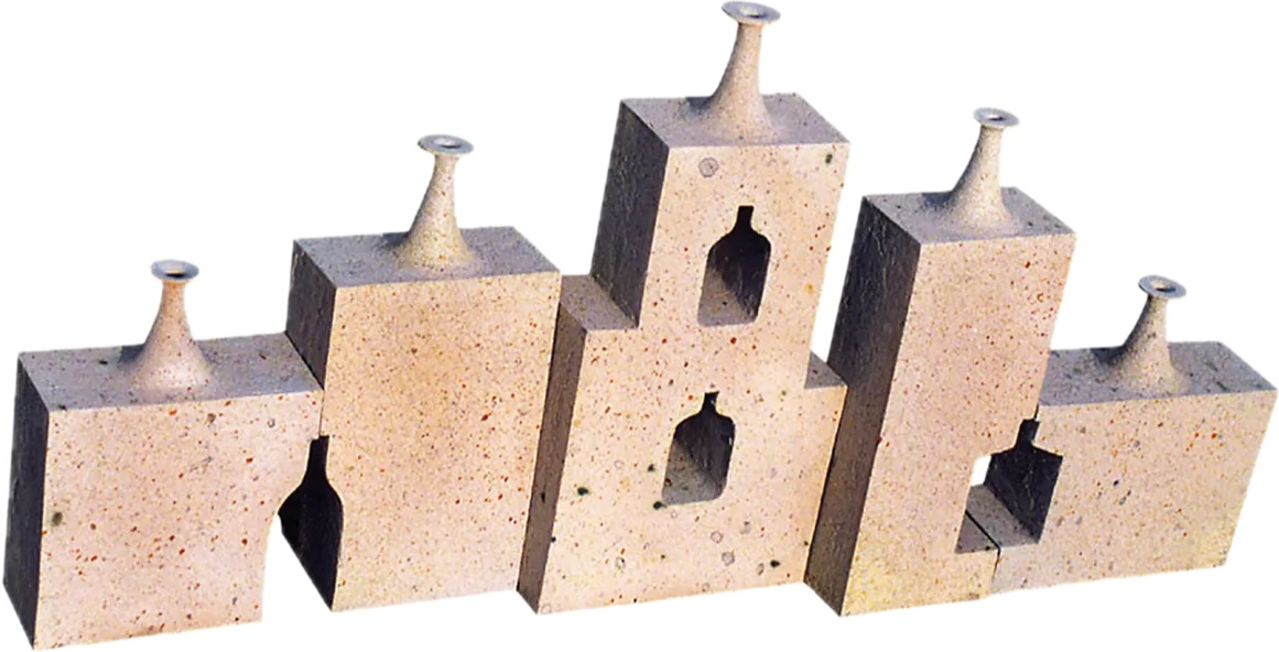 Ciudad-botella, skyline de botellas de terracota