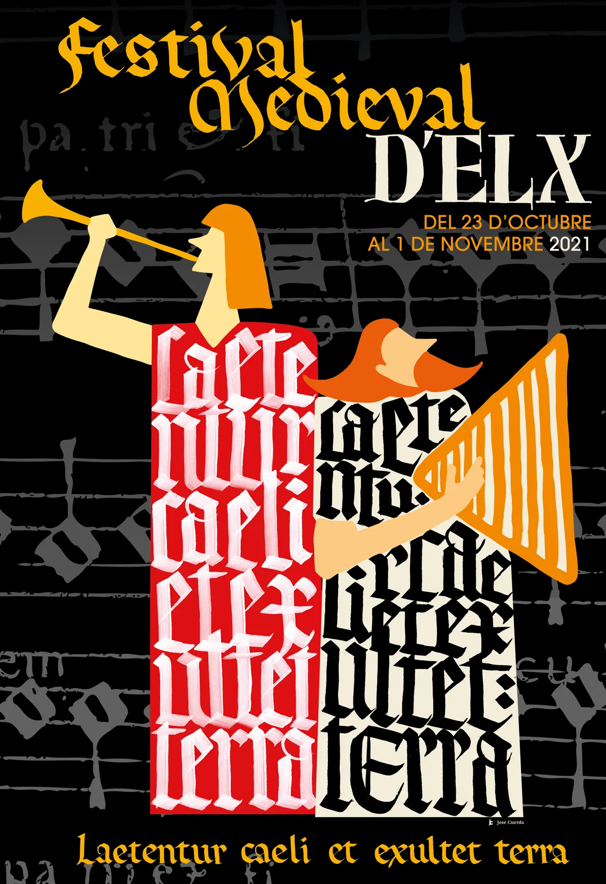 Cartel del Festival Medieval d’Elx 2021