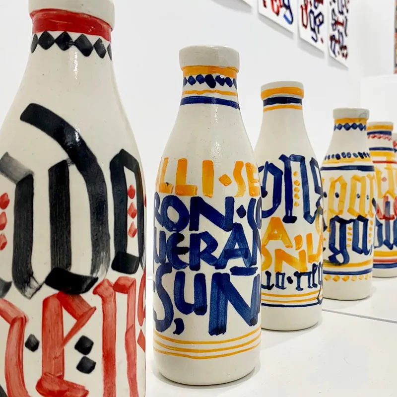 Conjunto de botellas 9