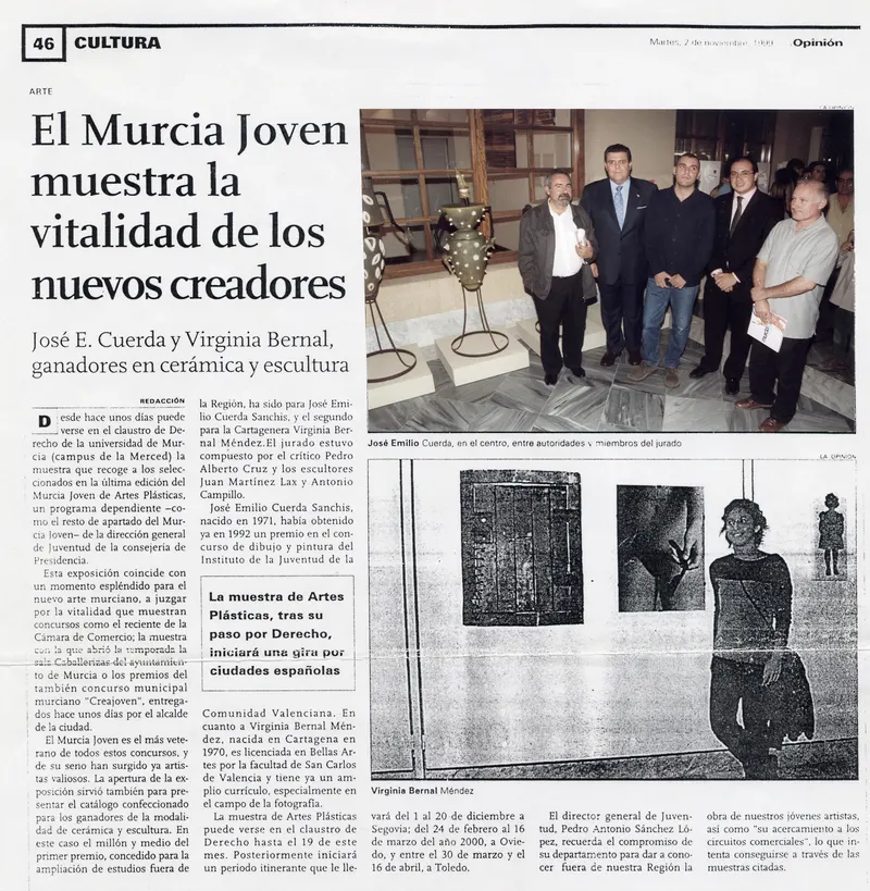 Ampliar recorte: Murcia Joven muestra la vitalidad de los nuevos creadores